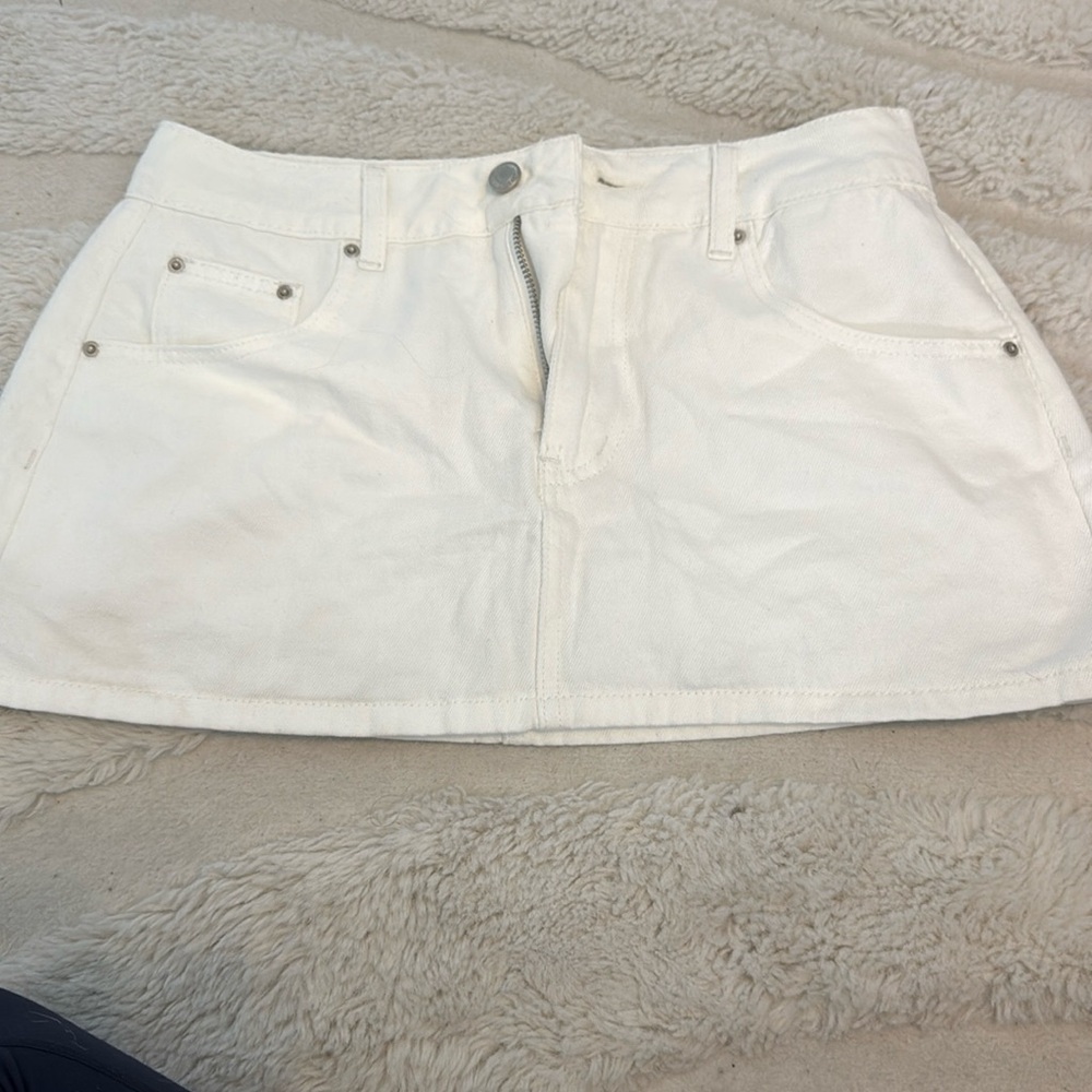 NWT Ultra Mini Denim Skirt